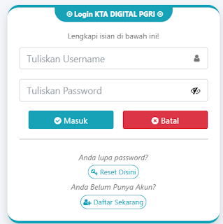 Register PGRI Pulau Morotai - Persatuan Guru Republik Indonesia Cabang Pulau Morotai